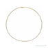 Sapphire Row Lab-Grown Diamond Emerald-Cut Tennis Necklace - 14K Yellow Gold