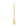 Sapphire Row Lab-Grown Diamond Pavé Bar Necklace - 14K Yellow Gold (view 2)