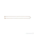 Sapphire Row Natural Diamond Graduated Tennis Necklace - 14K Rose Gold (view 2)