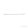 Sapphire Row Natural Diamond Graduated Tennis Necklace - 14K White Gold (view 2)