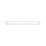 Sapphire Row Lab-Grown Diamond Graduated Tennis Necklace - 14K White Gold (view 2)