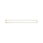 Sapphire Row Lab-Grown Diamond Graduated Tennis Necklace - 14K Yellow Gold (view 2)