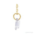 Sapphire Row Lab-Grown Diamond Initial Necklace - I, 14K Yellow Gold (view 2)