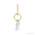 Sapphire Row Lab-Grown Diamond Initial Necklace - J, 14K Yellow Gold (view 2)