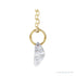 Sapphire Row Lab-Grown Diamond Initial Necklace - S, 14K Yellow Gold (view 2)