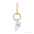 Sapphire Row Lab-Grown Diamond Initial Necklace - T, 14K Yellow Gold (view 2)