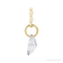 Sapphire Row Lab-Grown Diamond Initial Necklace - Z, 14K Yellow Gold (view 2)