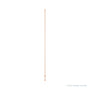Sapphire Row Natural Gemstone 3-Station Necklace - 14K Rose Gold, Diamond (view 3)