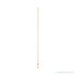 Sapphire Row Natural Gemstone 3-Station Necklace - 14K Rose Gold, Mozambique Garnet (view 3)