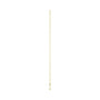 Sapphire Row Natural Gemstone 3-Station Necklace - 10K Yellow Gold, Emerald (view 3)