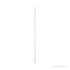 Sapphire Row Natural Gemstone 3-Station Necklace - 14K Rose Gold, Aquamarine (view 3)