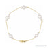 Sapphire Row Pearl Cluster Bracelet - Default Title