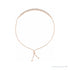 Sapphire Row Lab-Grown Diamond Bar Bolo Bracelet - 14K Rose Gold