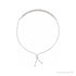 Sapphire Row Lab-Grown Diamond Bar Bolo Bracelet - 14K White Gold