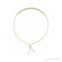 Sapphire Row Lab-Grown Diamond Bar Bolo Bracelet - 14K Yellow Gold