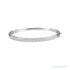 Sapphire Row Natural Diamond French Pavé Bangle - 