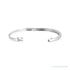 Sapphire Row Natural Diamond French Pavé Bangle -  (view 2)