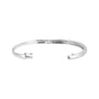 Sapphire Row Natural Diamond French Pavé Bangle -  (view 2)