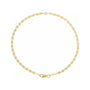 Sapphire Row Natural Diamond Mini Bezel Link Bracelet - Diamond