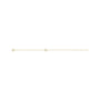 Sapphire Row Natural Diamond Pavé Initial Bracelet - A, 14K Yellow Gold (view 2)