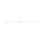 Sapphire Row Natural Diamond Pavé Initial Bracelet - B, 14K Yellow Gold (view 2)