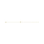 Sapphire Row Natural Diamond Pavé Initial Bracelet - C, 14K Yellow Gold (view 2)