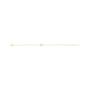 Sapphire Row Natural Diamond Pavé Initial Bracelet - H, 14K Yellow Gold (view 2)