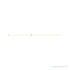 Sapphire Row Natural Diamond Pavé Initial Bracelet - Z, 14K Yellow Gold (view 2)