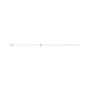 Sapphire Row Natural Diamond Pavé Initial Bracelet - J, 14K White Gold (view 2)
