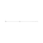 Sapphire Row Natural Diamond Pavé Initial Bracelet - O, 14K White Gold (view 2)