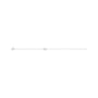 Sapphire Row Natural Diamond Pavé Initial Bracelet - Q, 14K White Gold (view 2)