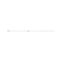 Sapphire Row Natural Diamond Pavé Initial Bracelet - U, 14K White Gold (view 2)