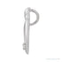 Sapphire Row Natural Diamond Mother & Child Slide Pendant - 14K White Gold, 0.05 ctw (view 2)