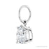 Sapphire Row Lab-Grown Diamond Floating Pear Pendant - Platinum, 5/8 ctw (view 2)