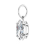 Sapphire Row Lab-Grown Diamond Floating Marquise Pendant - Platinum, 1 ctw (view 2)