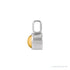 Sapphire Row Natural Cabochon Mini Fixed Bail Pendant - Citrine, Platinum (view 2)