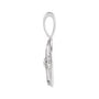 Sapphire Row Natural Diamond Chinese Zodiac Pendant - Dragon, 14K White Gold (view 2)