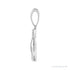 Sapphire Row Natural Diamond Chinese Zodiac Pendant - Dog, 14K White Gold (view 2)