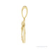 Sapphire Row Natural Diamond Chinese Zodiac Pendant - Rat, 14K Yellow Gold (view 2)