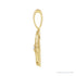 Sapphire Row Natural Diamond Chinese Zodiac Pendant - Dragon, 14K Yellow Gold (view 2)