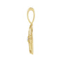 Sapphire Row Natural Diamond Chinese Zodiac Pendant - Dragon, 14K Yellow Gold (view 2)