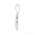 Sapphire Row Natural Diamond Chinese Zodiac Pendant - Rooster, 14K White Gold (view 2)
