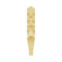 Sapphire Row Gold Chain Link Ring - 14K Yellow Gold (view 4)
