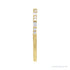 Sapphire Row Natural Diamond Mixed-Cut Mini Stacking Ring - 14K Yellow Gold (view 3)