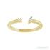 Sapphire Row Natural Diamond Wrap Stacking Ring - 14K Yellow Gold (view 3)