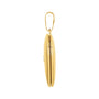 Sapphire Row Engravable Natural Diamond Heart Locket - 14K Yellow Gold (view 3)