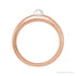 Sapphire Row Cultured Pearl Dome Ring - 14K Rose Gold (view 2)