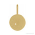 Sapphire Row Zodiac Charm Pendant - Capricorn, 14K Yellow Gold (view 3)