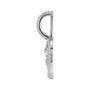 Sapphire Row Zodiac Charm Pendant - Aries, Platinum (view 2)