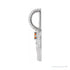 Sapphire Row Zodiac Charm Pendant - Leo, 14K White Gold (view 2)